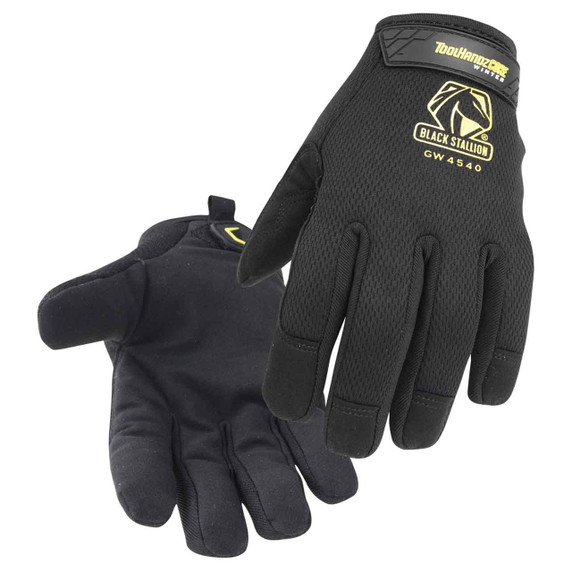 Black Stallion GW4050 Toolhandz Core Synthetic Leather Palm Winter Mechanic's Gloves, Small