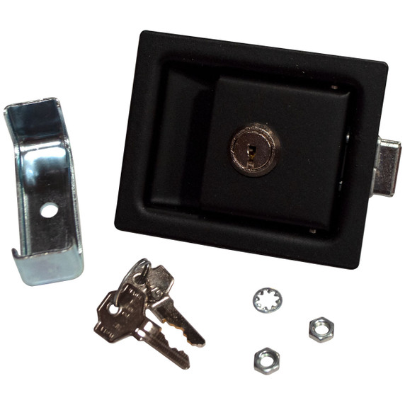 Miller 209667 Latch, Paddle w/ Lock