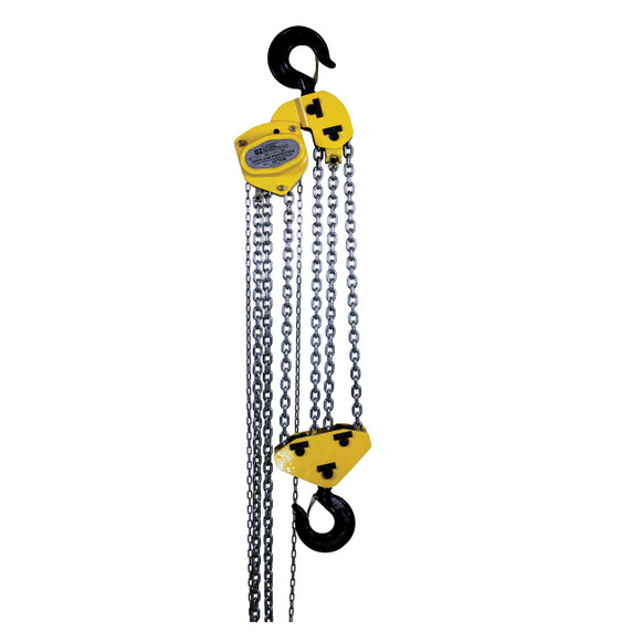 OZ Premium Chain Hoist, Load Capacity 20000 lb, 10 ft Lift, OZ100-10CHOP