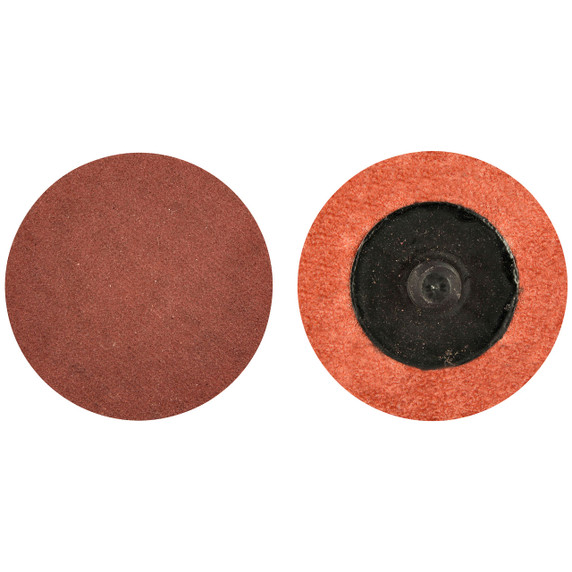 Norton 69957399695 1-1/2" Merit Aluminum Oxide TR (Type III) Quick-Change Cloth Discs, 40 Grit, 100 pack