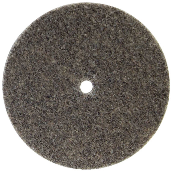 Norton 66261014919 3x1/4x1/4 In. Bear-Tex Rapid Blend NEX AO Coarse Grit Non-Woven Arbor Hole Unified Wheels, 8 Density, 40 pack