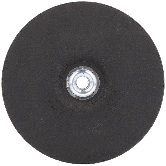 Norton 66252833965 6x1/8x5/8 - 11 In. Gemini Combo Pipeline AO Grinding and Cutting Wheels, Type 27, 24 Grit, 10 pack