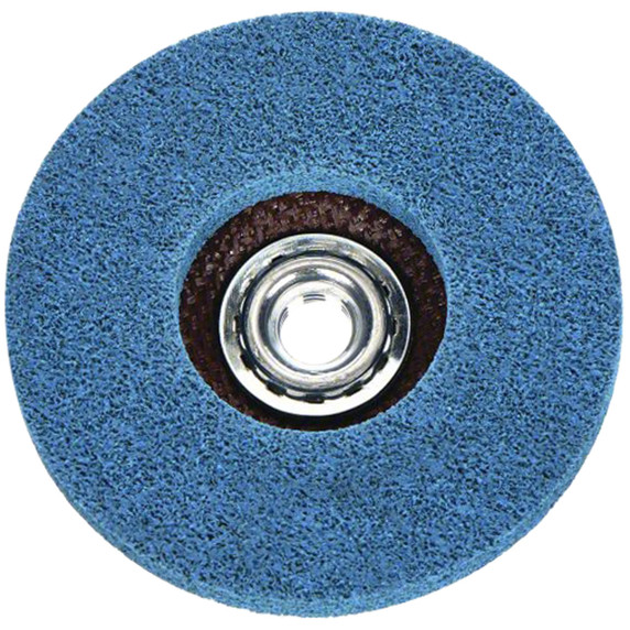 Norton 66252843229 7x1/4x5/8 - 11 In. BlueFire ZA AO Saucer Wheels, Type 28, 24 Grit, 10 pack