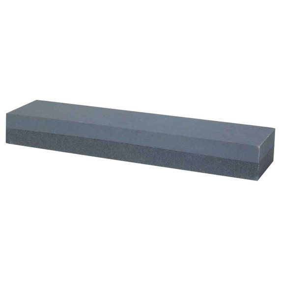 Norton 61463685840 11-1/2x2-1/2x1 In. Crystolon SC Combination Grit Benchstone, Coarse and Fine Grit