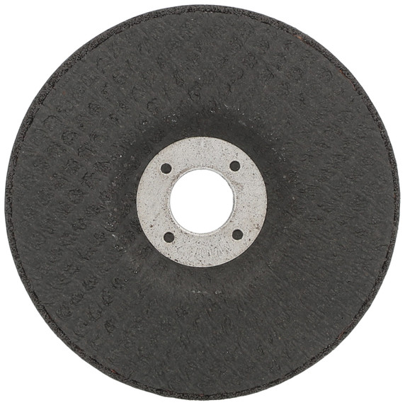 Norton 66252842014 4x1/8x5/8 In. Metal AO Grinding and Cutting Wheels, Type 27, 24 Grit, 25 pack