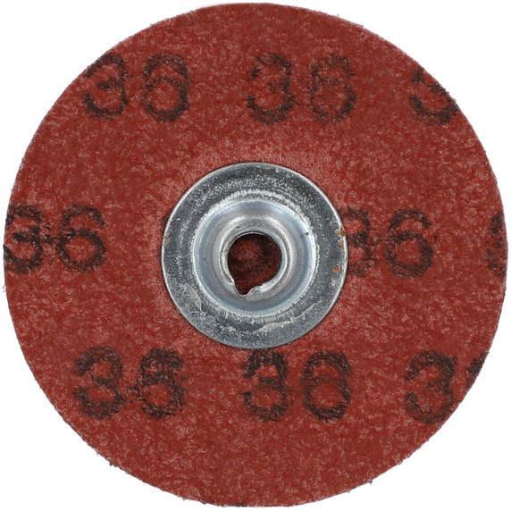 Norton 66623318999 2 In. Metal R766 AO Coarse Grit TS (Type II) Quick-Change Cloth Discs, P36 Grit, 100 pack