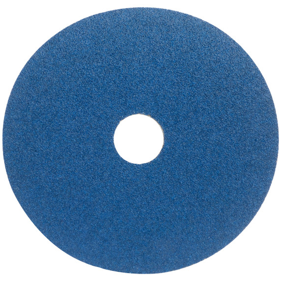 Norton 66623377283 5 x 7/8 in. BlueFire F826 Vendible Zirconia Alumina Fiber Discs, 36 Grit, Coarse, 10 pack