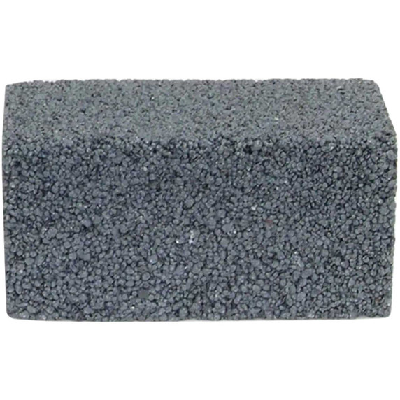 Norton 61463653292 4x2x2 In. Crystolon SC Plain Floor Rubbing Bricks with Wooden Wedges, 6 Grit, 6 pack
