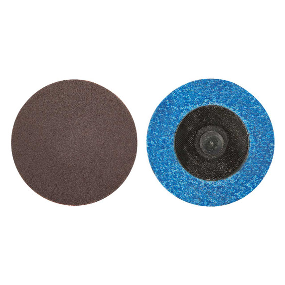 Norton 66261121020 2 In. Gemini R228 AO Extra Coarse Grit TR (Type III) Quick-Change Cloth Discs, 40 Grit, 100 pack