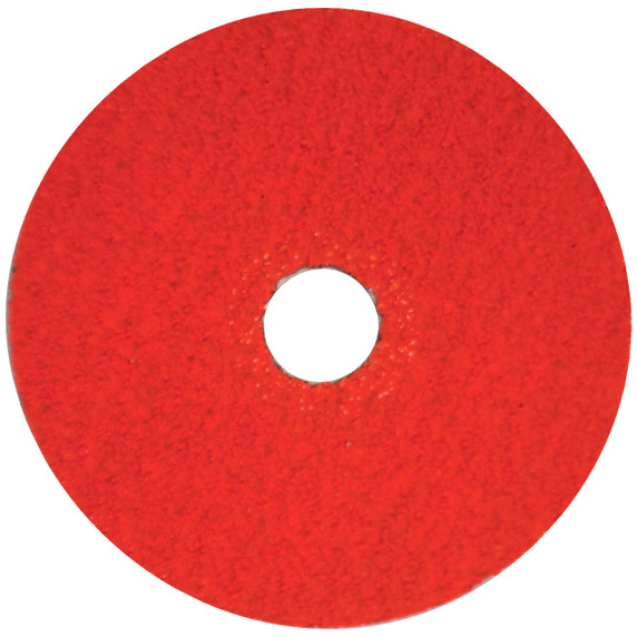 Norton 69957398008 5 x 7/8 in. Blaze F980 Supersize Ceramic Alumina Fiber Discs, 60 Grit, Coarse, 25 pack