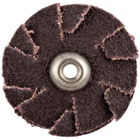 Norton 8834184270 1-1/4 in. Coated Specialties Pads & Slotted Discs, 60 Grit, 100 pack