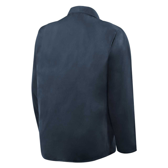 Steiner 1060-4X 30" 9oz. Navy Blue FR Cotton Jacket, 4X-Large