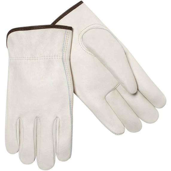 Steiner 0280 Standard Grain Cowhide Drivers Gloves Medium