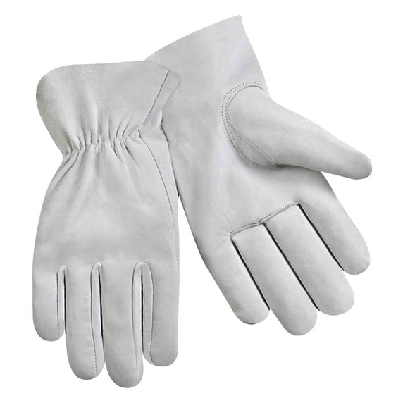 Steiner 0202 Standard Grain Goatskin Drivers Gloves, Medium