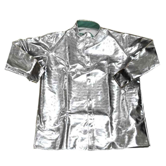 Tillman 7240 40" 16 oz. Aluminized Rayon Protective Jacket, Small