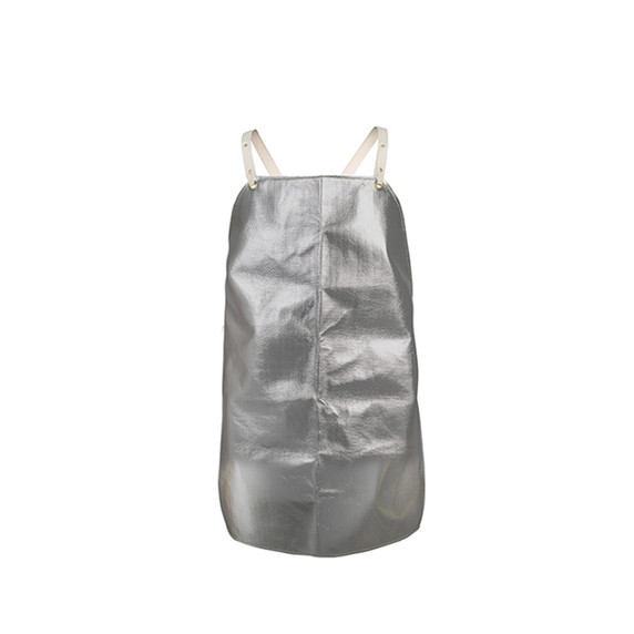 Tillman 7430 24"X30" 16 oz. Aluminized Rayon Bib Apron