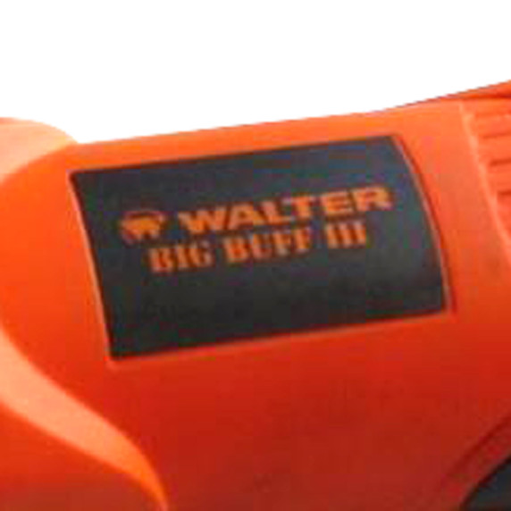 Walter 48A048 Nameplate, Replacement Part for Big Buff III