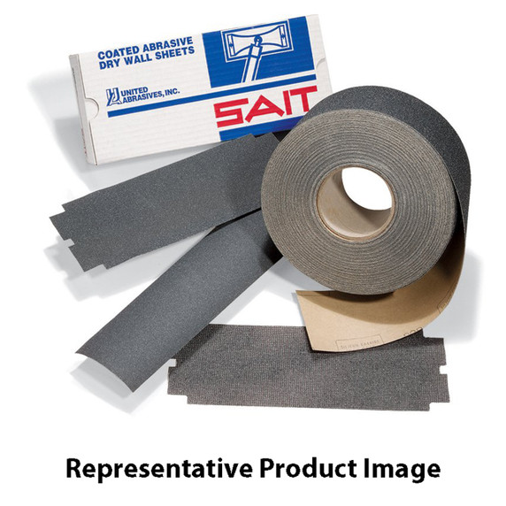 United Abrasives SAIT 84070 Blue Line 4-3/16x11 Diecut SAITSCREEN Cloth Dry Wall Sanding Sheets 80 Grit, 50 pack