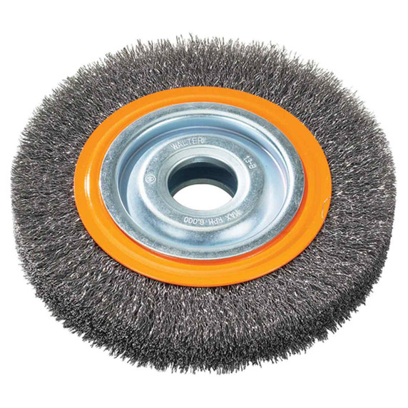 Walter 13B040 4x3/4x1/2 Crimped Wire Wheel Brush for Bench or Pedestal Grinder STEEL