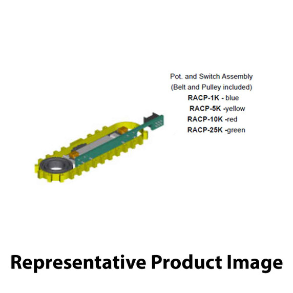 CK RACP-5K Potentiometer & Switch Assembly 5k Ohm Yellow Belt & Pulley