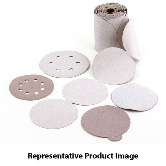 United Abrasives SAIT 37528 5" 4S Premium Hook and Loop Paper Discs with 5 Vacuum Holes 150C Grit, 50 pack