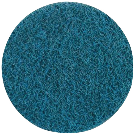 United Abrasives SAIT 77134 6" Hook and Loop Non-Woven Surface Conditioning Discs Very Fine Grit BLUE, 10 pack