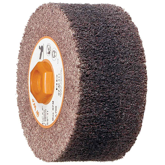 Walter 07M411 4-1/2x2x5/8-11 Blendex Drum HD Deburring and Finishing Drum High Density for Line-Mate