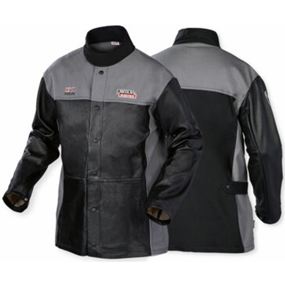 Lincoln Electric K4932 XVI Series Leather Welding Jacket, 5X-Large