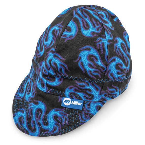 Miller 286974 HeadThreads Welding Cap, Blue Flame, Size 7-1/2"