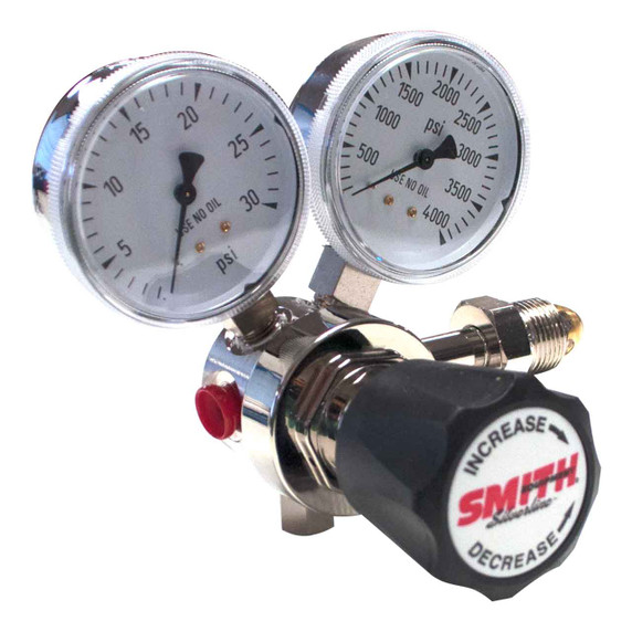 Miller Smith 110-00-09 Silverline Series General Purpose Single Stage Regulator, 15 PSI