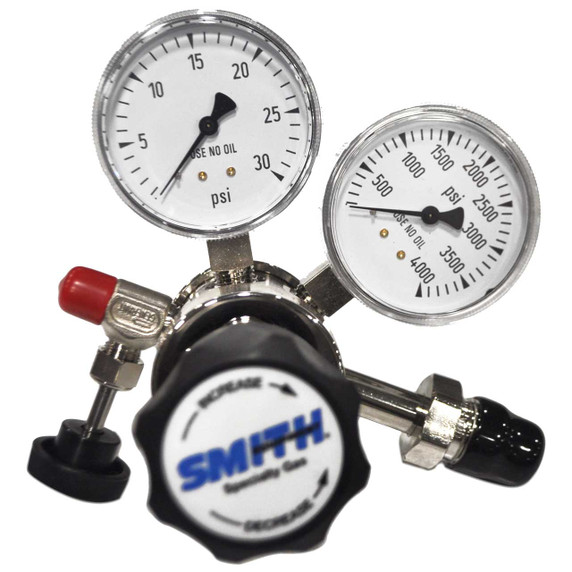 Miller Smith 120-20-09 Silverline Series General Purpose Two Stage Regulator, 15 PSI