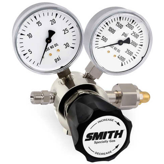 Miller Smith 110-82-08 Silverline Series General Purpose Single Stage Regulator, 15 PSI
