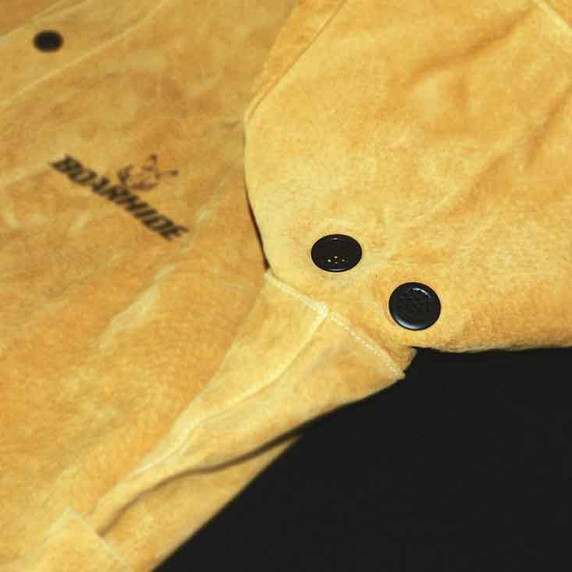 Caiman 3030 30" Gold Boarhide Pigskin Jacket, Medium