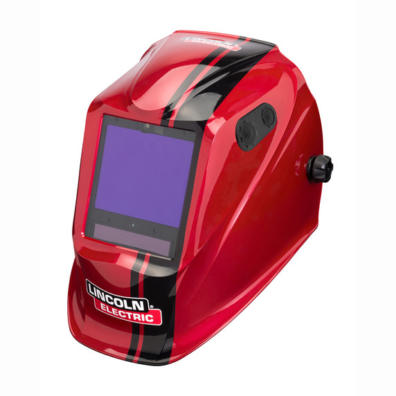 Lincoln Electric K4034-5 VIKING 3350 ADV Auto Darkening Welding Helmet with 4C Lens Technology, Code Red