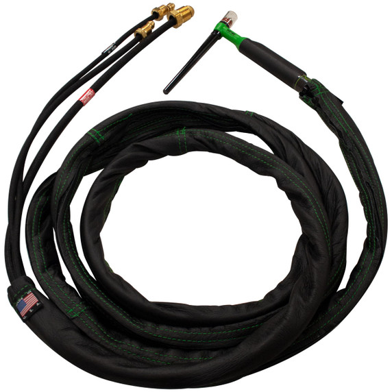 Weldtec Speedway SW-320-12DX Deluxe TIG Torch Kit, 12.5', Braided