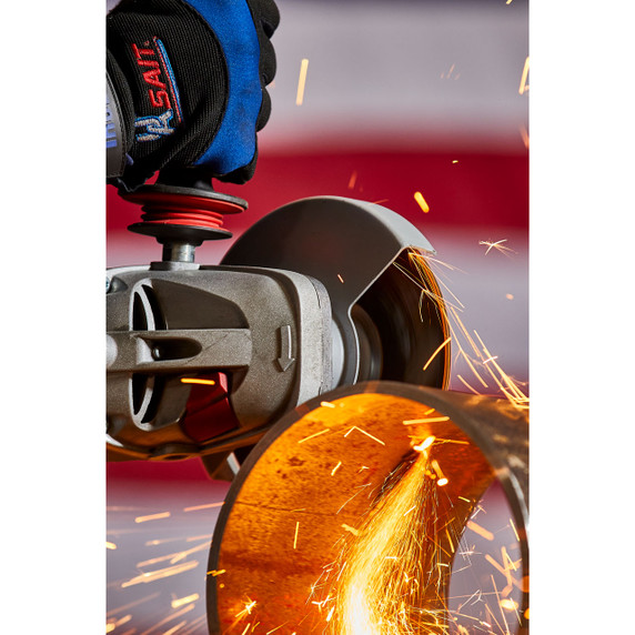 United Abrasives-SAIT 20020 4-1/2x1/8x7/8 The Ultimate Pipeline™ Grinding Wheels, Type 27/Depressed Center, 25 Pack