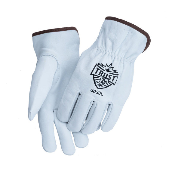 Trust Protection 3030M  Select Goatskin Drivers Glove, Medium