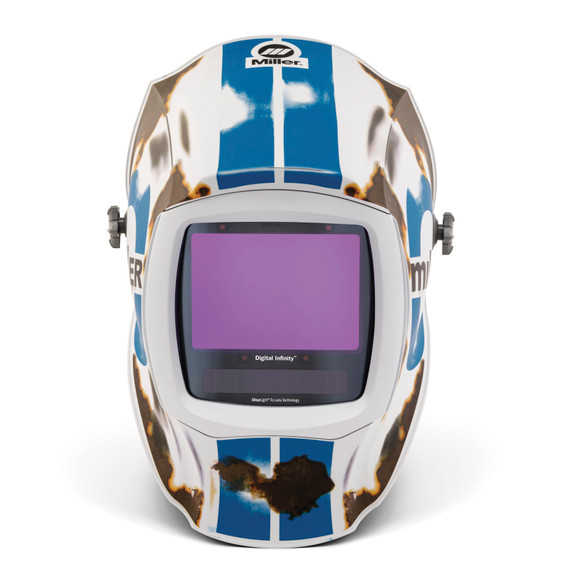 Miller 296782 Digital Infinity Auto Darkening Welding Helmet with ClearLight 4x Lens, Relic