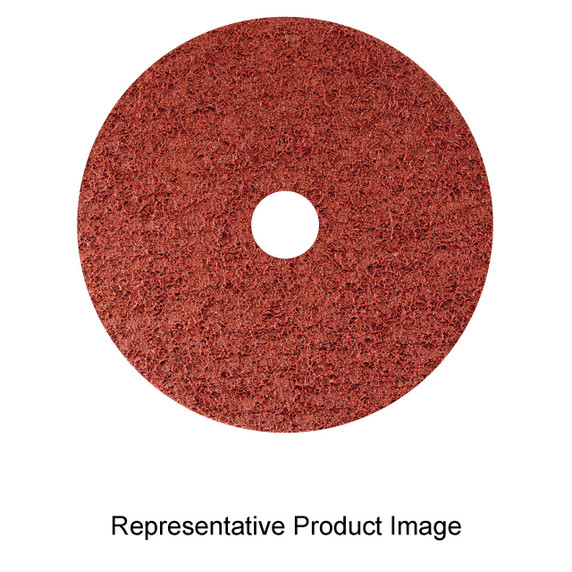 United Abrasives-SAIT 77653 5x7/8 Ultimate Performance Surface Conditioning Discs with Arbor Hole, Medium (Maroon), 20 pack