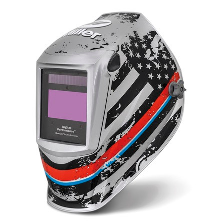 Miller 296755 Digital Performance Welding Helmet with ClearLight 4x Lens, Unity