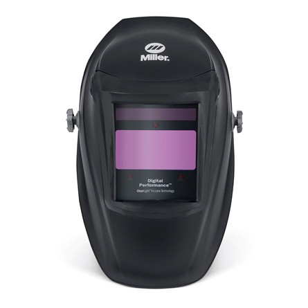 Miller 296757 Digital Performance Welding Helmet with ClearLight 4x Lens, Black