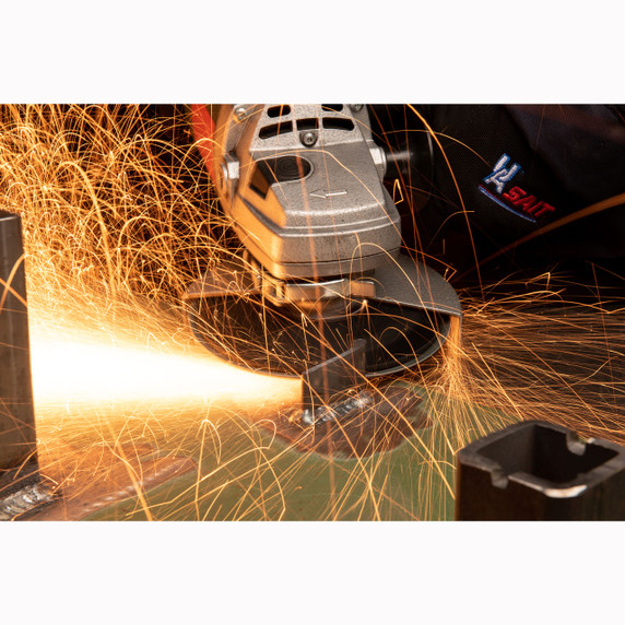 United Abrasives-SAIT 58207 4-1/2x7/8 Bulk 9.3 Power Max Ceramic with Grinding Aid Premium Performance Fiber Disc for Stainless and Aluminum, 36 Grit, 100 pack