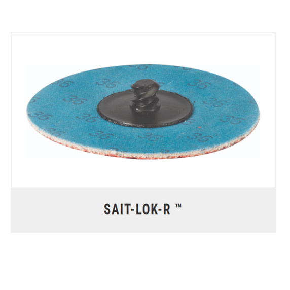 United Abrasives-SAIT 95272 2" Smooth SAIT-LOK-R Backing Pad for Quick Change Discs, Hard Density