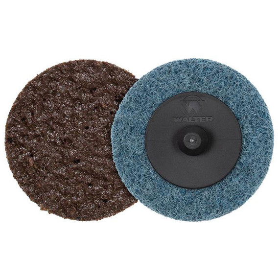 Walter 04G201 2" Twist Blendex Quick Change Surface Conditioning Discs Extra Coarse Grit Brown, 25 pack