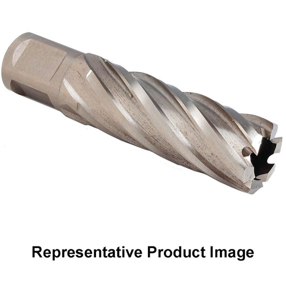 Walter 05A112 1-3/4" x 1" Depth SST CORE CUT Annular Core Cutter Weldon Shank