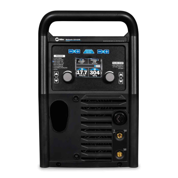 Miller 951000104 Multimatic 220 AC/DC with Dual Cylinder Welding Cart and Wireless Foot Pedal