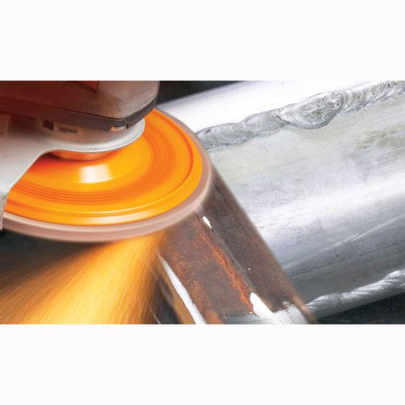 Walter 06A508 5x5/8-11 Enduro-Flex Turbo Spin-On Discs Fast Grinding Blending Flap Disc Grit 80 Type 27S, 10 pack