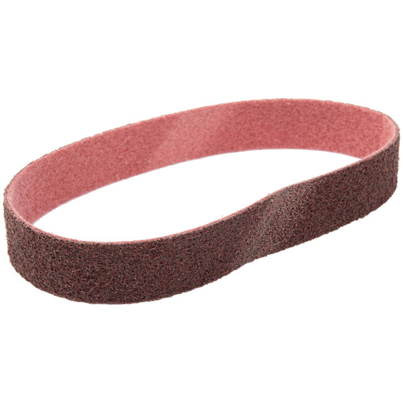 Walter 07D153 1-1/2x30 BLENDEX Non-Woven Pipe Sander Belts, Medium, 5 pack