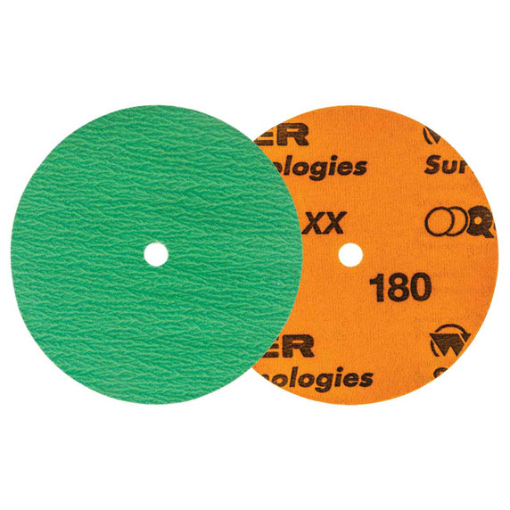 Walter 15V418V 4-1/2" Quick-Step XX Vendible Sanding Discs with Cyclone Technology 180 Grit, 5 pack