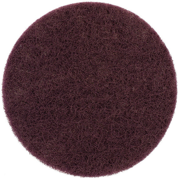 Walter 07R614 6" Quick-Step Blendex Discs Non-Woven Hook & Loop Surface Conditioning Discs Fine Grit Maroon, 20 pack